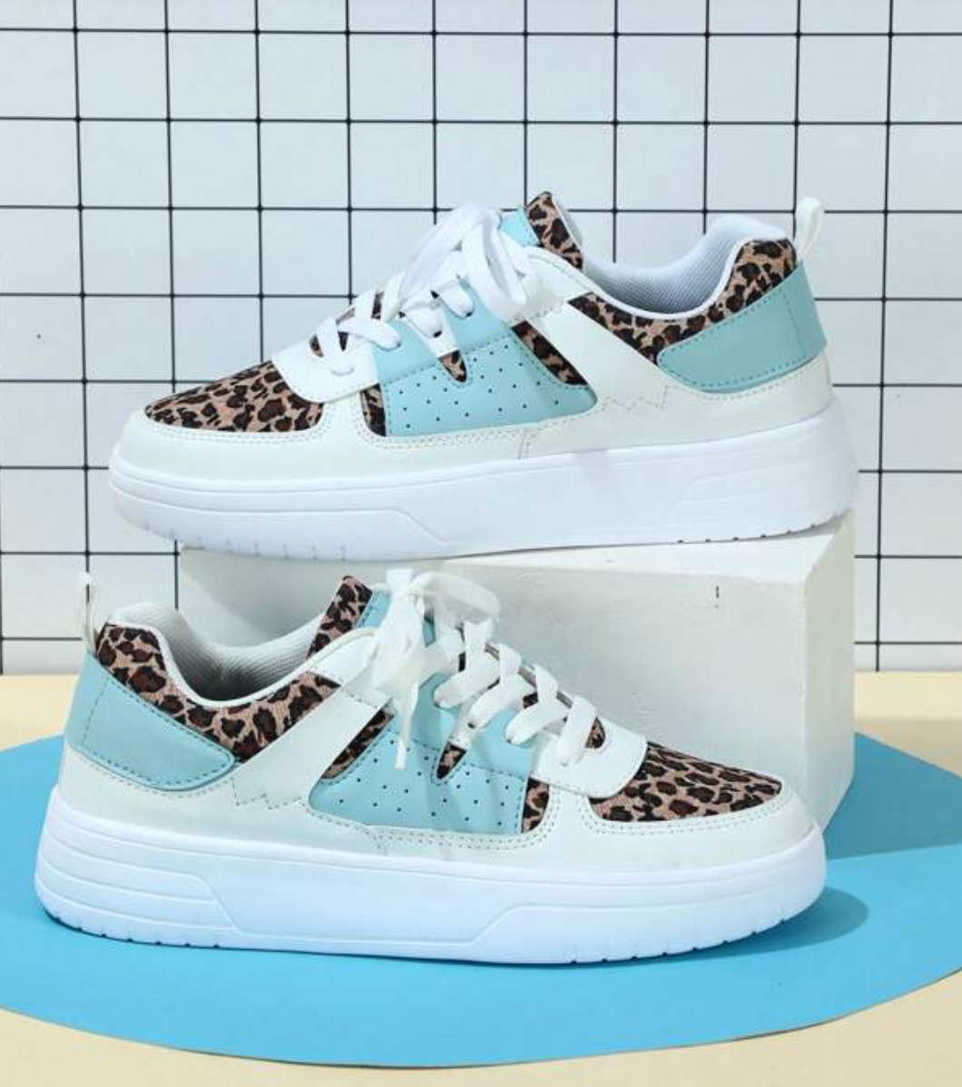 Gaia | Scarpe da Ginnastica Donna Stringate Suola Platform