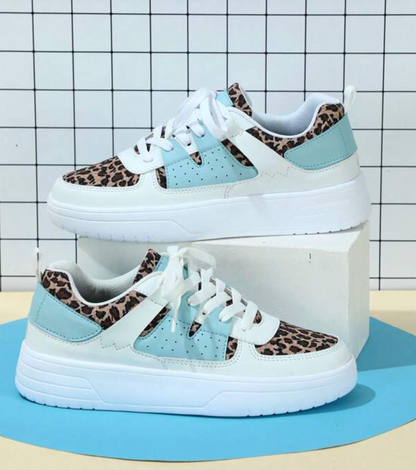 Gaia | Scarpe da Ginnastica Donna Stringate Suola Platform