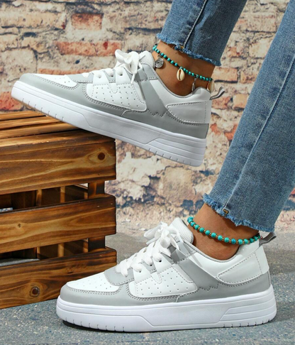 Gaia | Scarpe da Ginnastica Donna Stringate Suola Platform