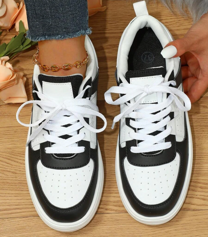 Gaia | Scarpe da Ginnastica Donna Stringate Suola Platform