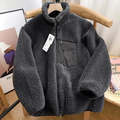 Ginevra | Giacca Montone Donna in Pile Morbido con Zip