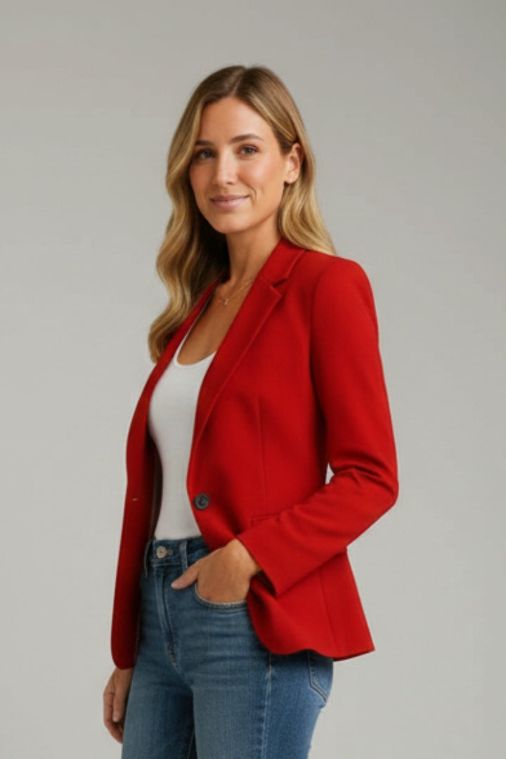 Irene | Blazer Donna Monopetto Revers a Punta Sartoriale