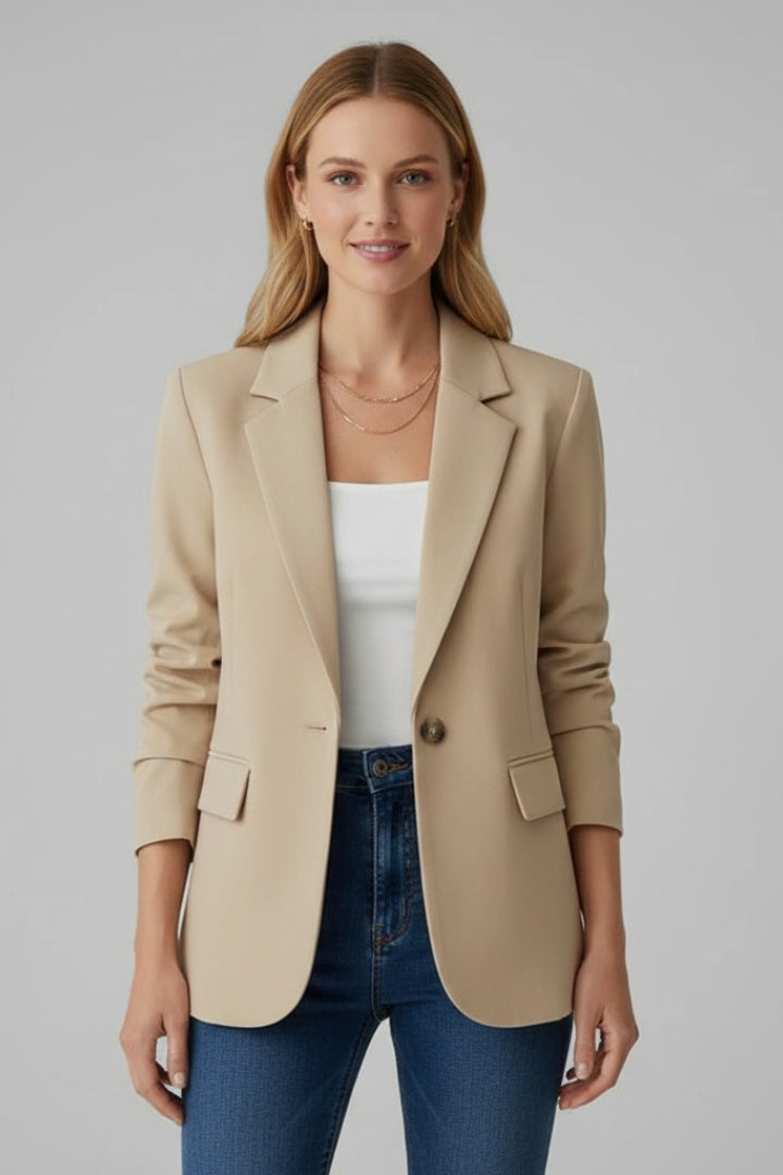 Irene | Blazer Donna Monopetto Revers a Punta Sartoriale