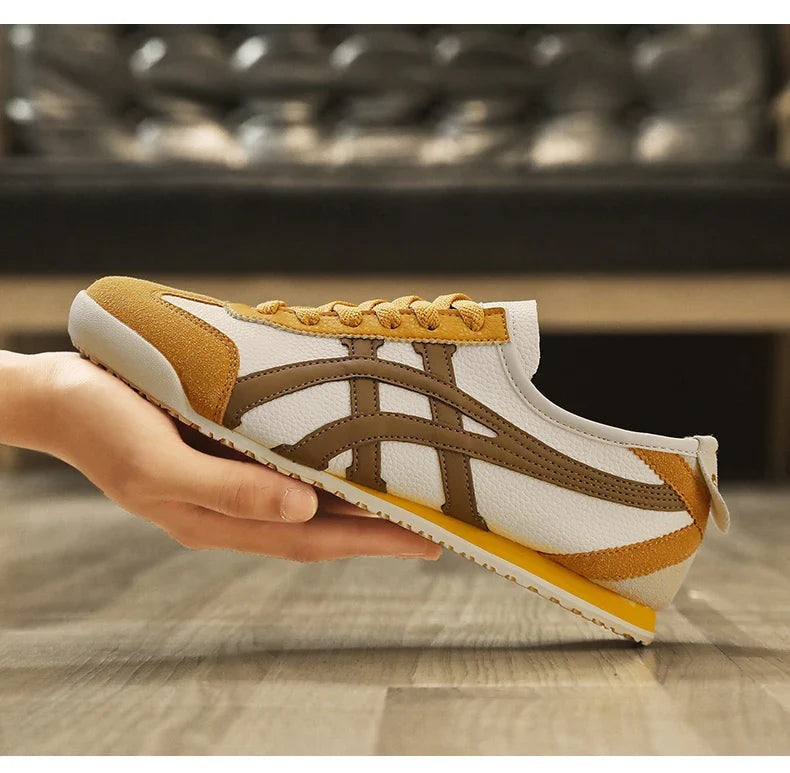 Leonardo | Scarpe da Ginnastica Uomo Retro Sneakers Pelle Camoscio
