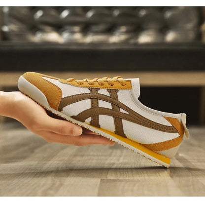 Leonardo | Scarpe da Ginnastica Uomo Retro Sneakers Pelle Camoscio