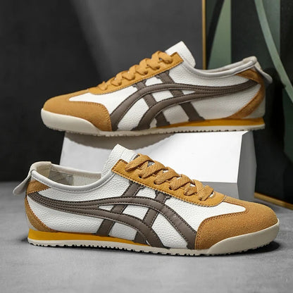 Leonardo | Scarpe da Ginnastica Uomo Retro Sneakers Pelle Camoscio