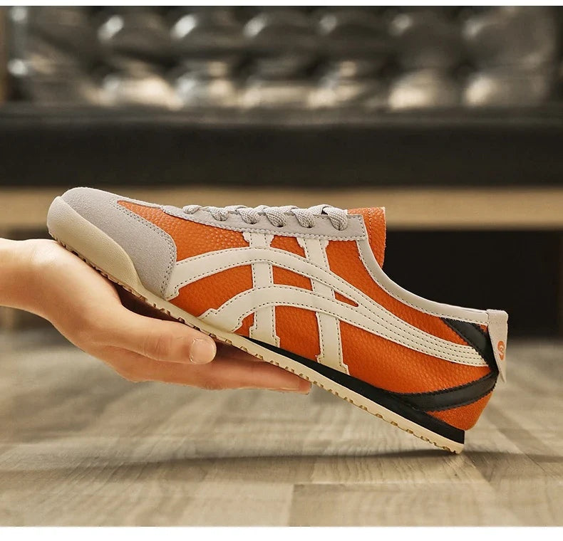 Leonardo | Scarpe da Ginnastica Uomo Retro Sneakers Pelle Camoscio