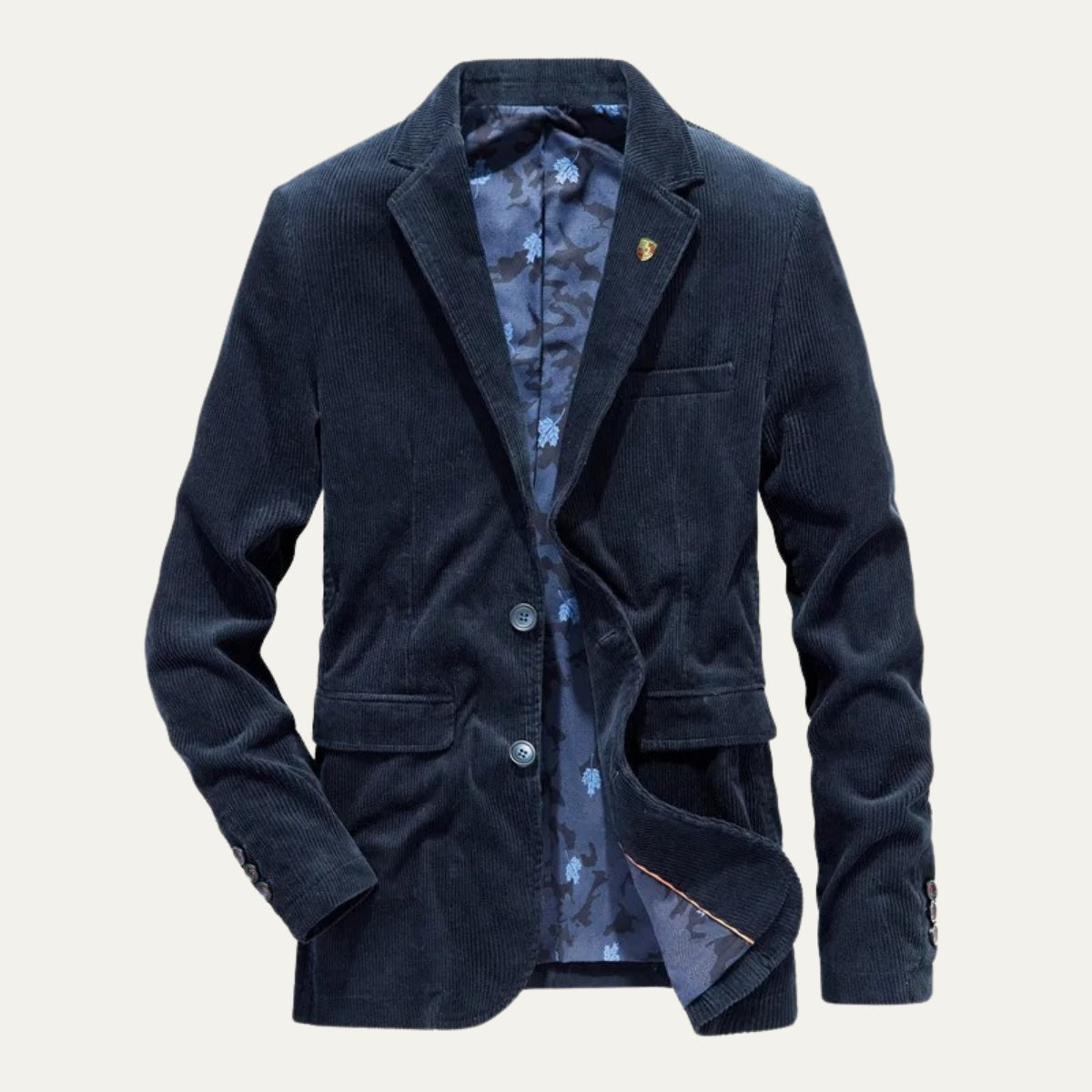Lorenzo | Blazer Uomo in Velluto a Coste Vestibilità Sartoriale