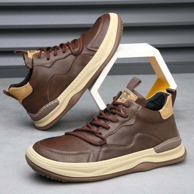 Lorenzo | Sneakers in Pelle Uomo Artigianali Suola Ammortizzata