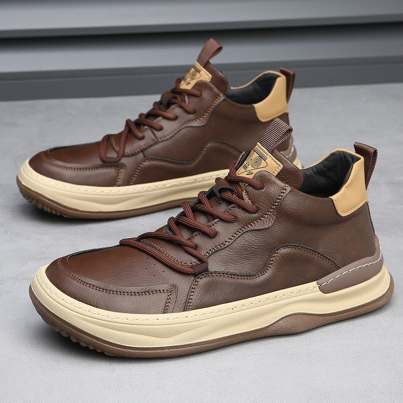 Lorenzo | Sneakers in Pelle Uomo Artigianali Suola Ammortizzata