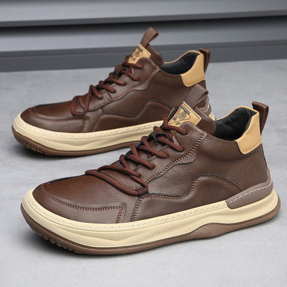 Lorenzo | Sneakers in Pelle Uomo Artigianali Suola Ammortizzata