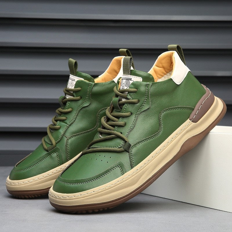 Lorenzo | Sneakers in Pelle Uomo Artigianali Suola Ammortizzata