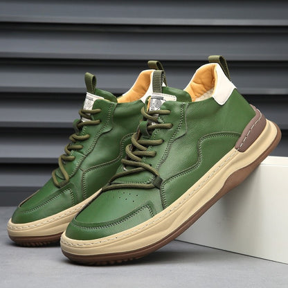 Lorenzo | Sneakers in Pelle Uomo Artigianali Suola Ammortizzata