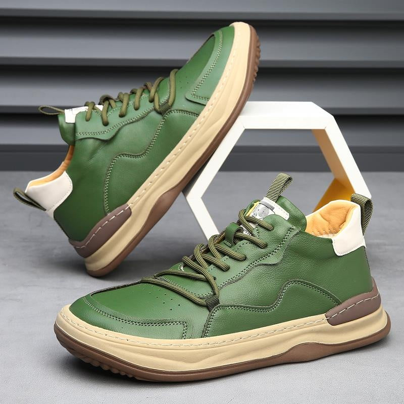 Lorenzo | Sneakers in Pelle Uomo Artigianali Suola Ammortizzata