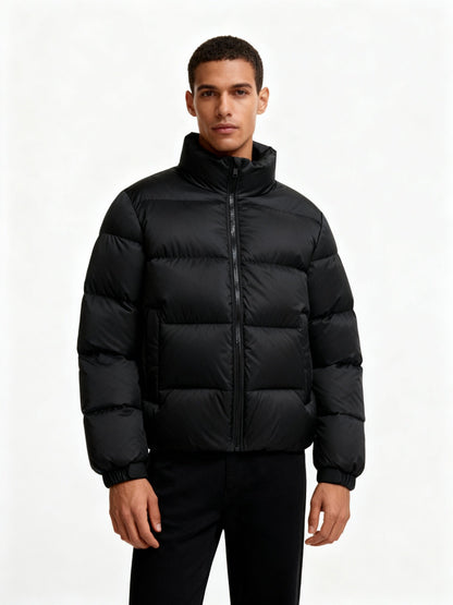 Luca | Piumino Uomo Invernale Colletto Alto Zip