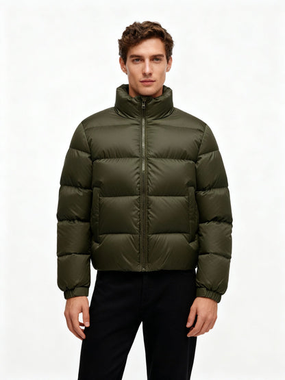 Luca | Piumino Uomo Invernale Colletto Alto Zip