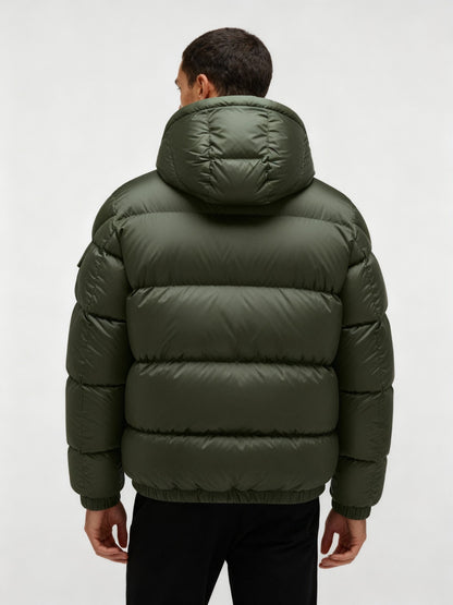 Luca | Piumino Uomo Invernale Colletto Alto Zip