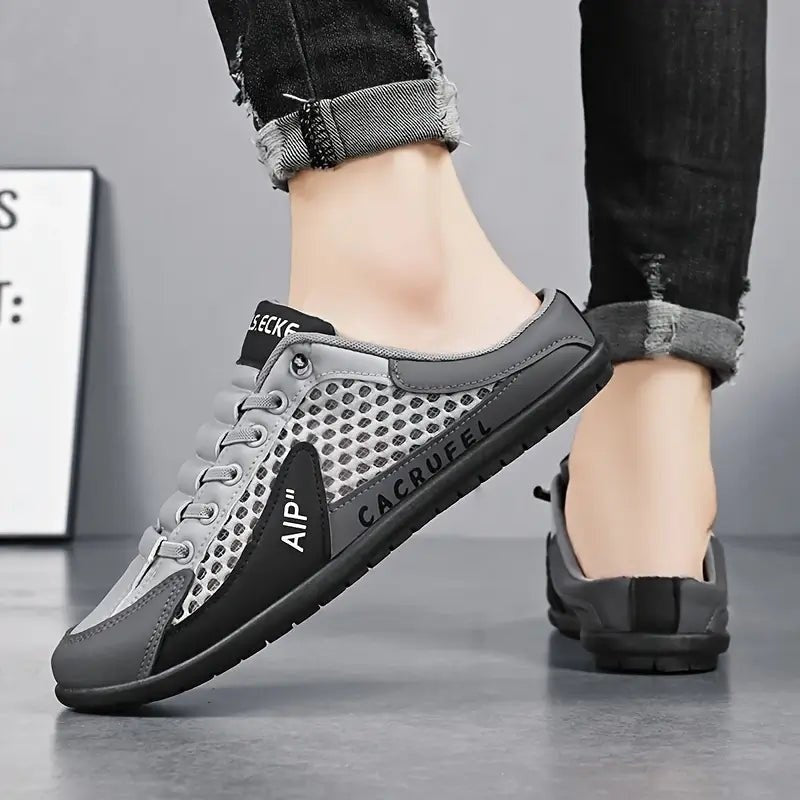 Luca | Sneaker Mule Scarpe Uomo Senza Retro Lacci Scarpe di Moda