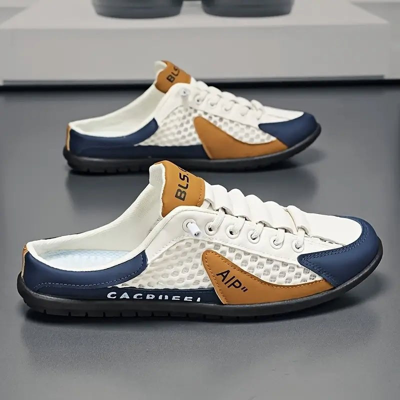 Luca | Sneaker Mule Scarpe Uomo Senza Retro Lacci Scarpe di Moda