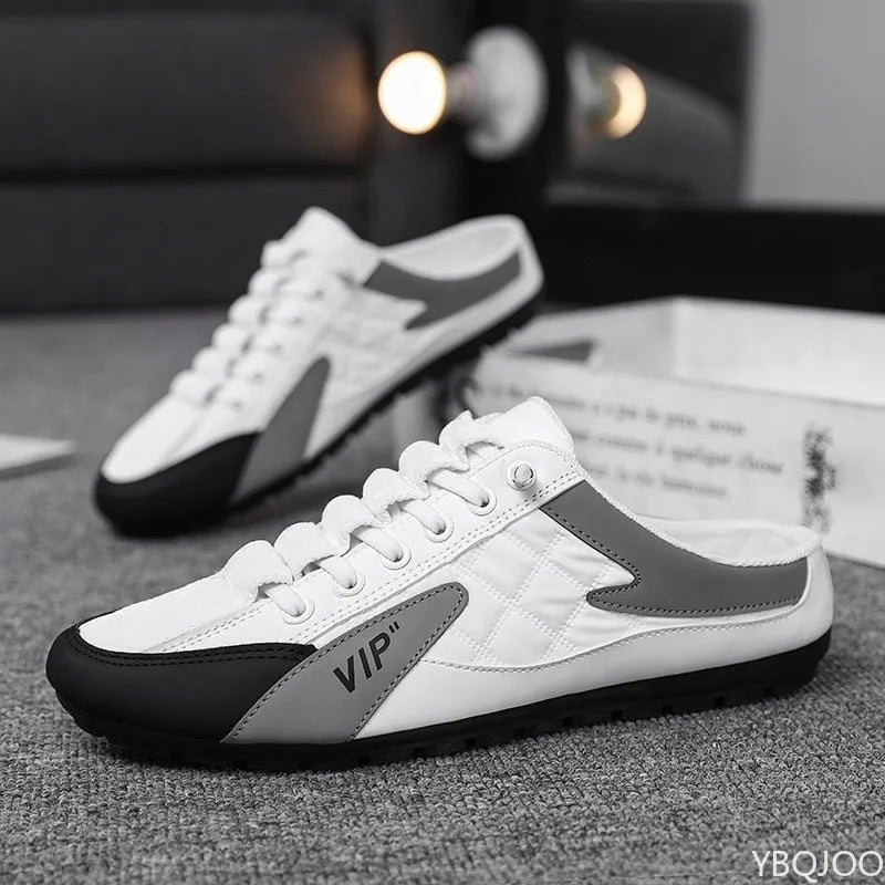 Luca | Sneaker Mule Scarpe Uomo Senza Retro Lacci Scarpe di Moda
