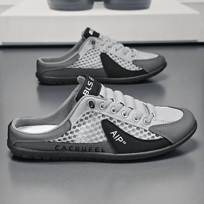 Luca | Sneaker Mule Scarpe Uomo Senza Retro Lacci Scarpe di Moda