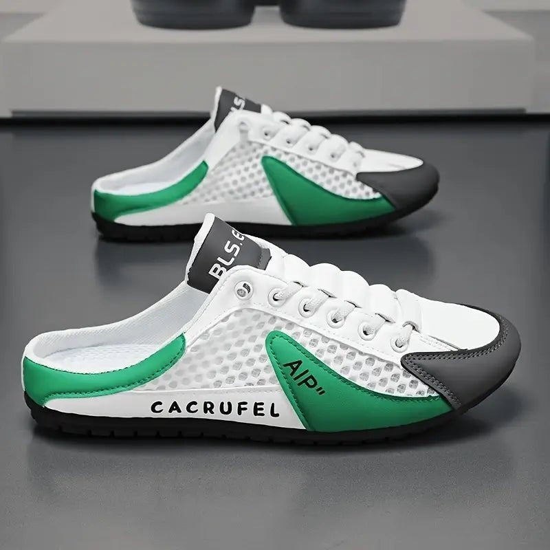 Luca | Sneaker Mule Scarpe Uomo Senza Retro Lacci Scarpe di Moda