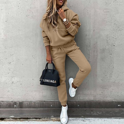 Ludovica | Tuta Sportiva con Cappuccio Abbigliamento Sportivo Donna Felpa e Jogger