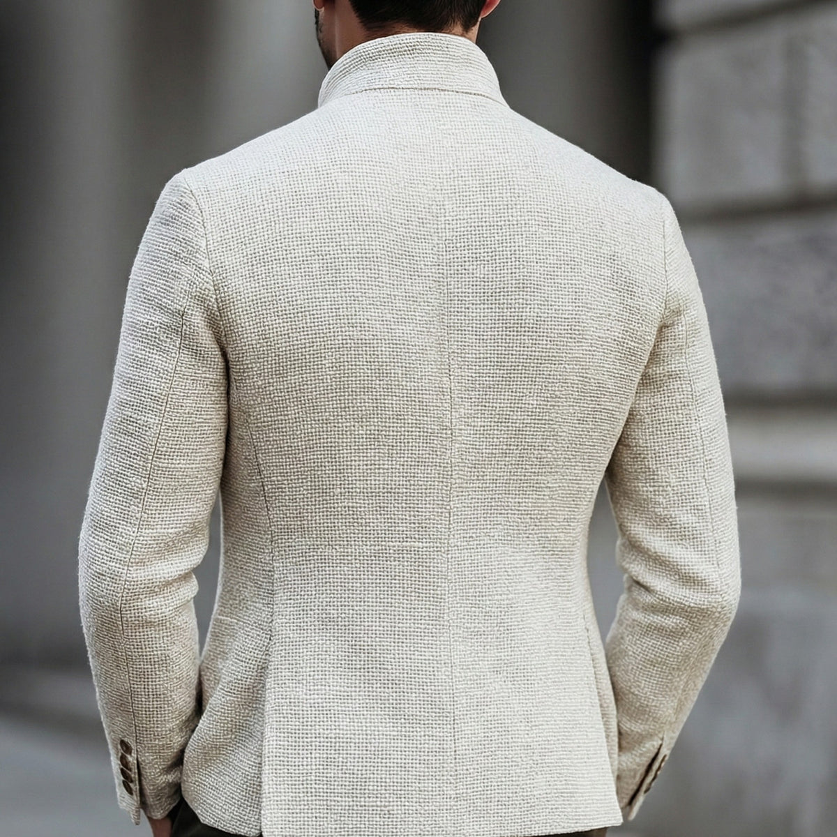 Marco | Cardigan Uomo Elegante Collo Alto Bottoni