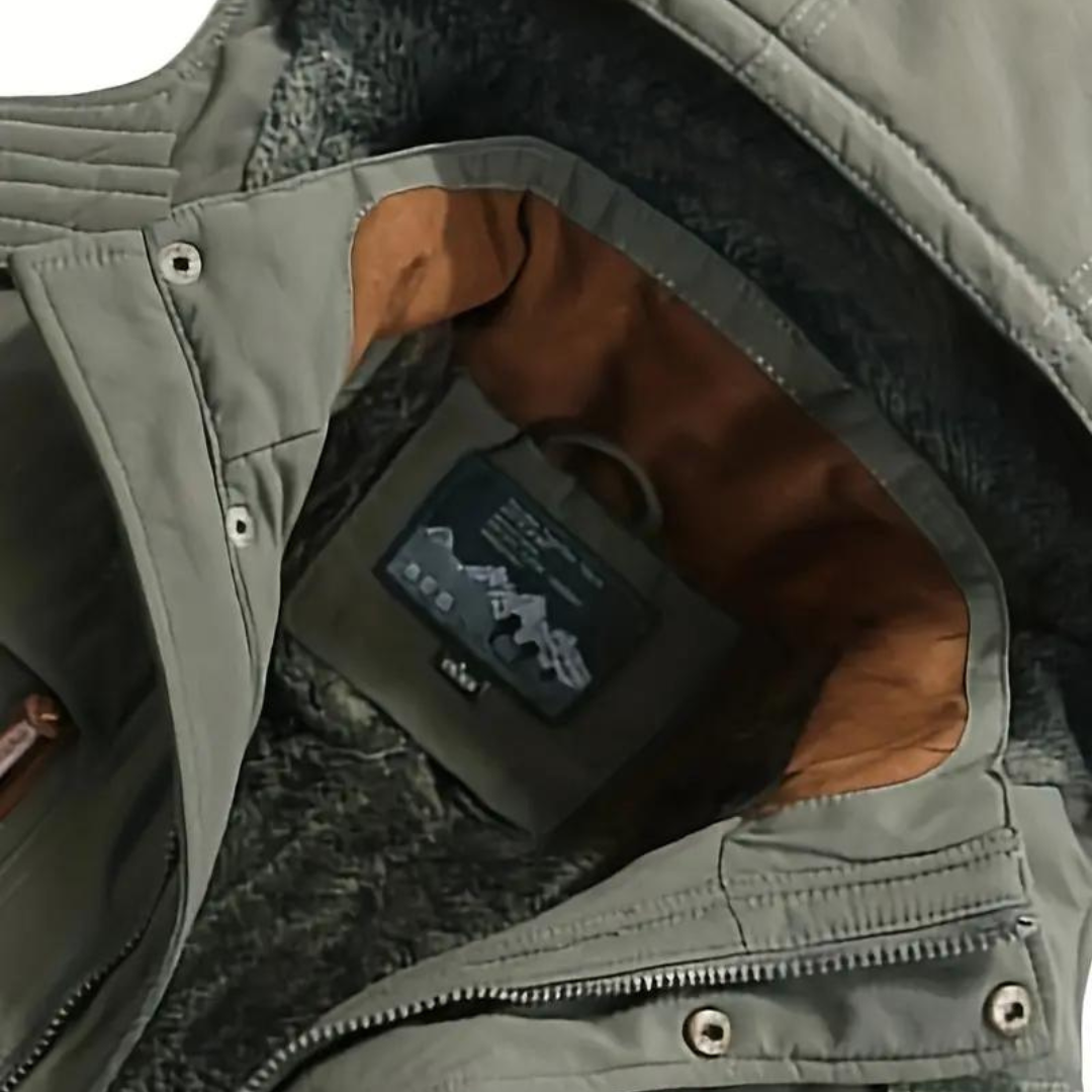 Marco | Giubbotto Invernale Trapuntato Uomo Impermeabile con Cappuccio