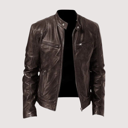 Marco | Giubbotto Pelle Uomo Giacche in Pelle Uomo Biker