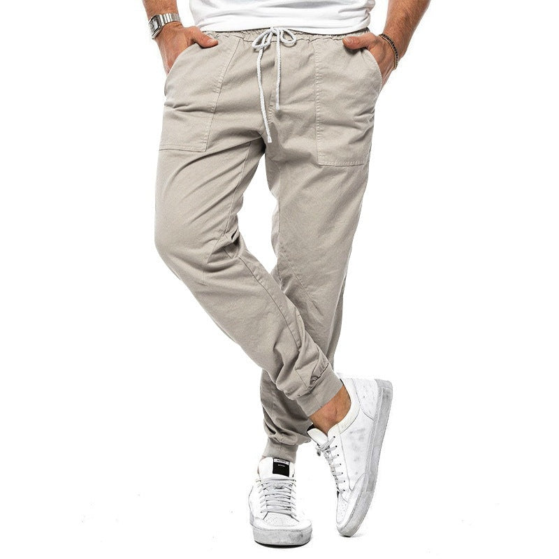 Marco | Pantaloni Jogger Slim Uomo Vita Elastica con Tasche