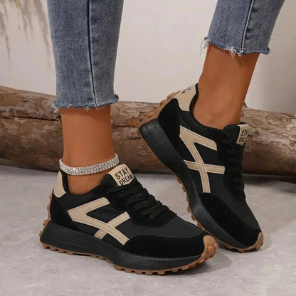 Martina | Scarpe da Ginnastica Donna Stile Retrò Lacci