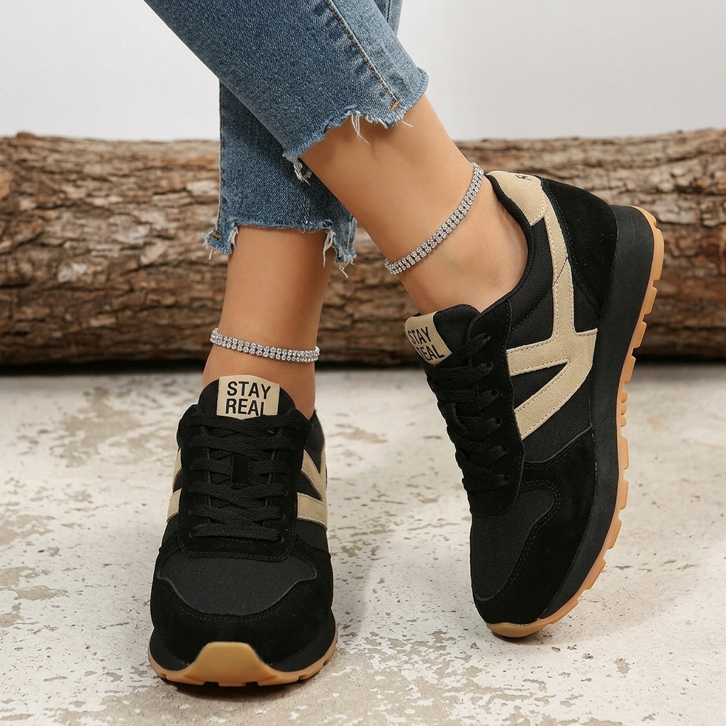 Martina | Scarpe da Ginnastica Donna Stile Retrò Lacci