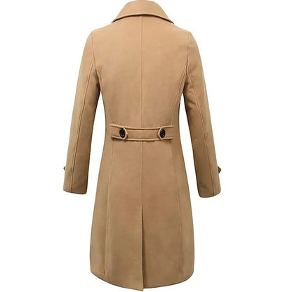 Matteo | Cappotto Lungo Uomo Doppiopetto Invernale