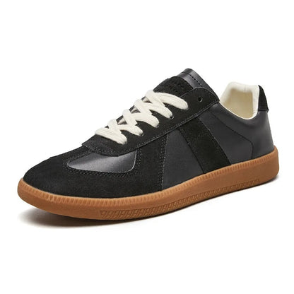 Mattia | Sneakers in Pelle Uomo Scamosciate Lacci