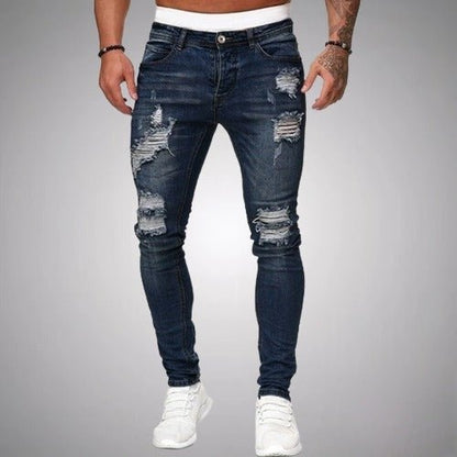 Pietro | Jeans Strappati Skinny Uomo Strappi alle Ginocchia