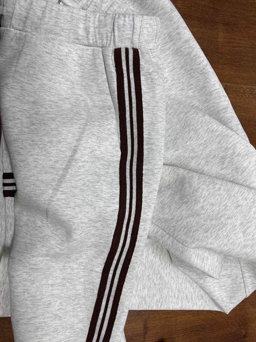 Rebecca | Tuta Sportiva Donna Pantaloni a Zampa Zip Mezza Coulisse