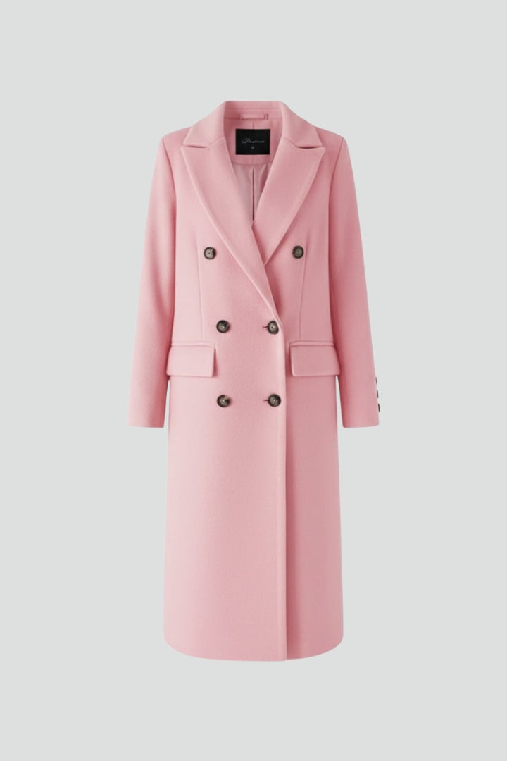 Roberta | Cappotto Lungo di Lana Donna Doppiopetto