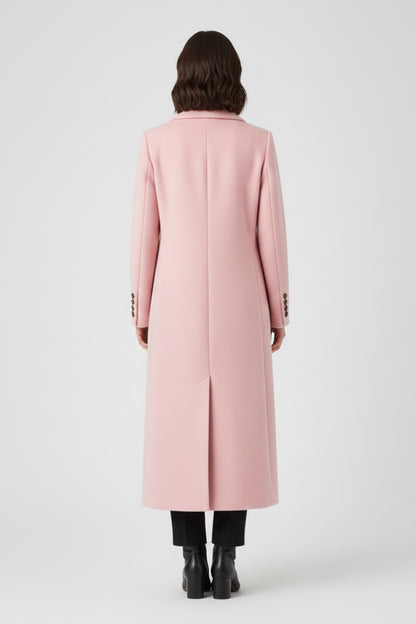 Roberta | Cappotto Lungo di Lana Donna Doppiopetto