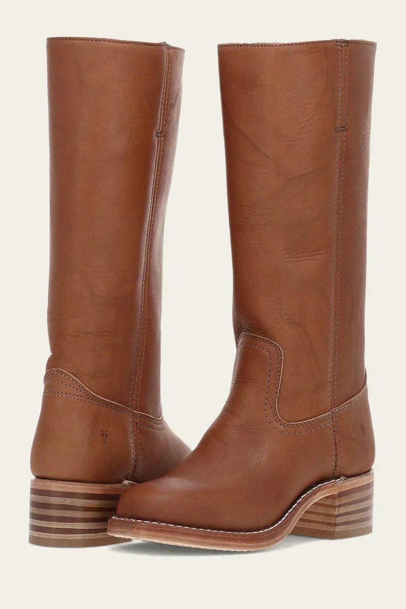 Serena | Stivali Texani Donna in Pelle Caña Alta