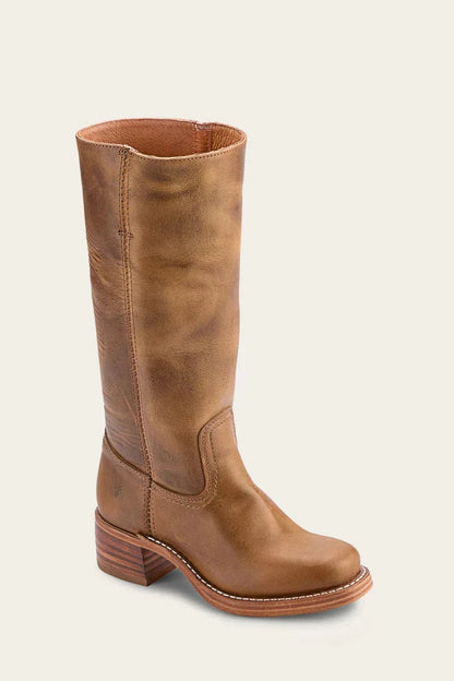 Serena | Stivali Texani Donna in Pelle Caña Alta