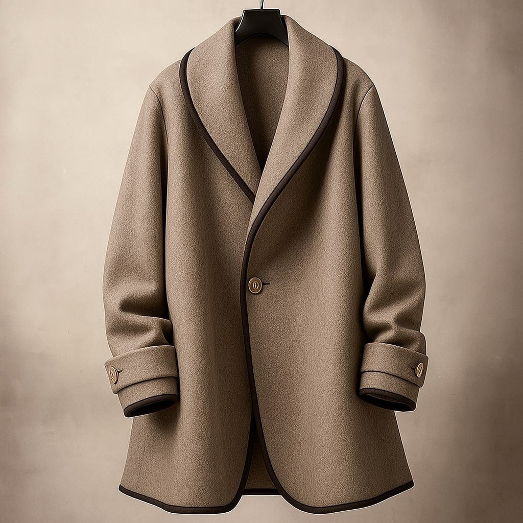 Silvia | Cappotti Donna Lana Oversize con Revers Invernali