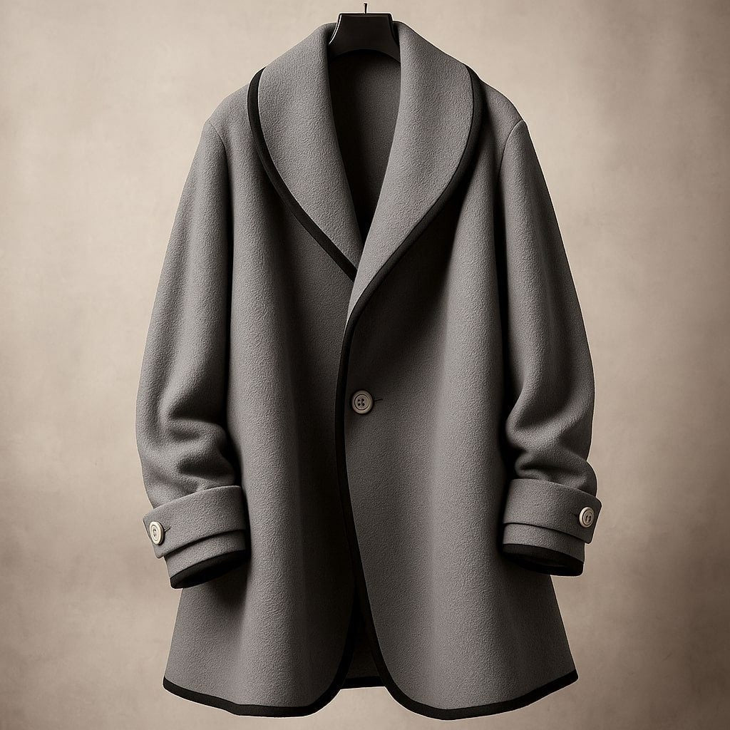 Silvia | Cappotti Donna Lana Oversize con Revers Invernali