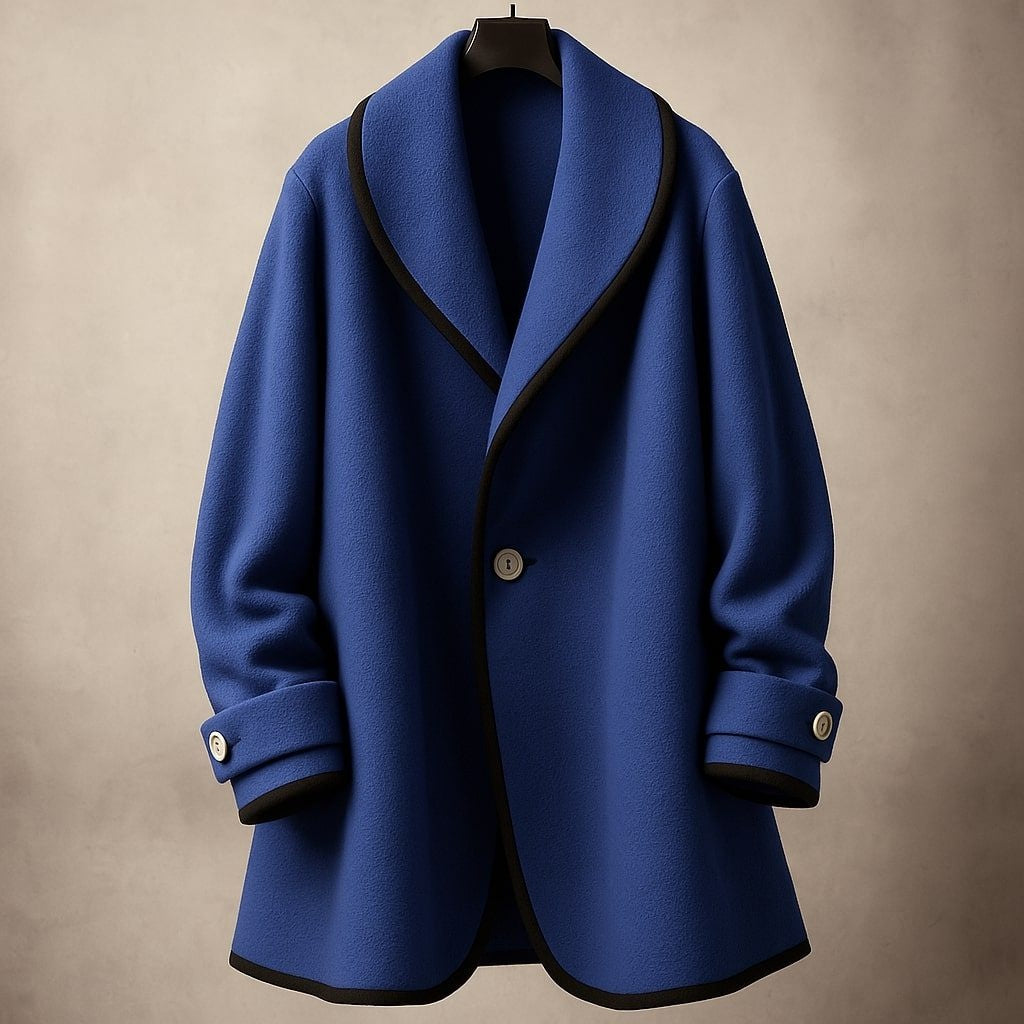 Silvia | Cappotti Donna Lana Oversize con Revers Invernali