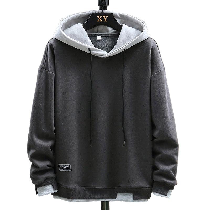 Simone | Felpa con Cappuccio Uomo Oversize Mezza Stagione