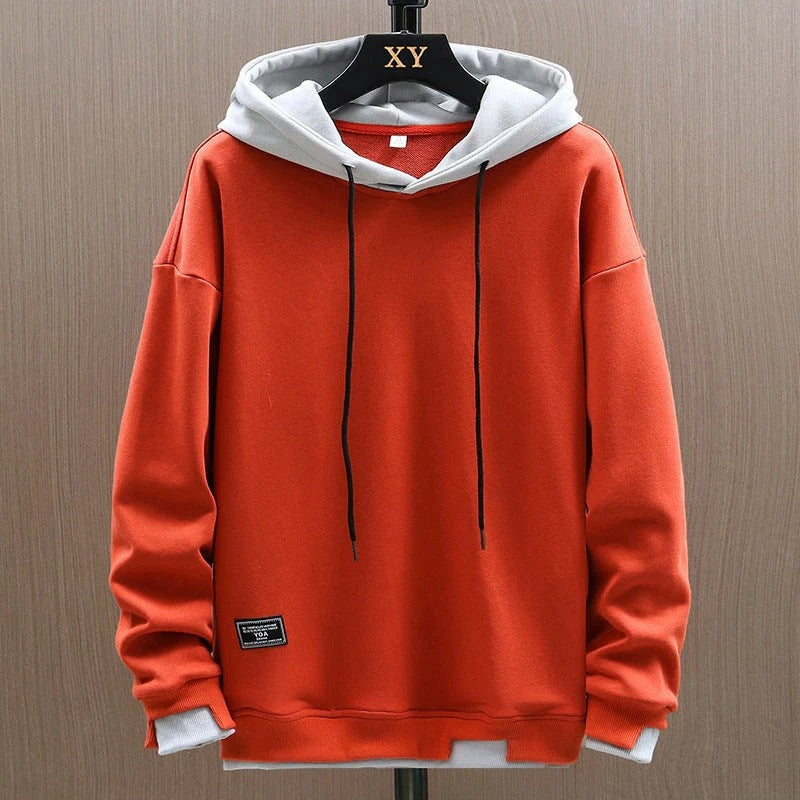 Simone | Felpa con Cappuccio Uomo Oversize Mezza Stagione