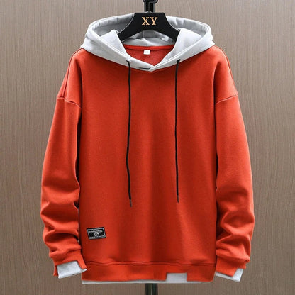 Simone | Felpa con Cappuccio Uomo Oversize Mezza Stagione
