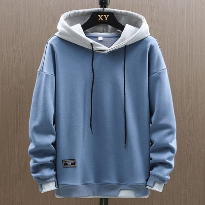Simone | Felpa con Cappuccio Uomo Oversize Mezza Stagione
