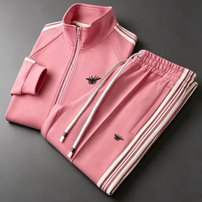 Simone | Tute Felpate Uomo Sportive con Zip e Bande Laterali