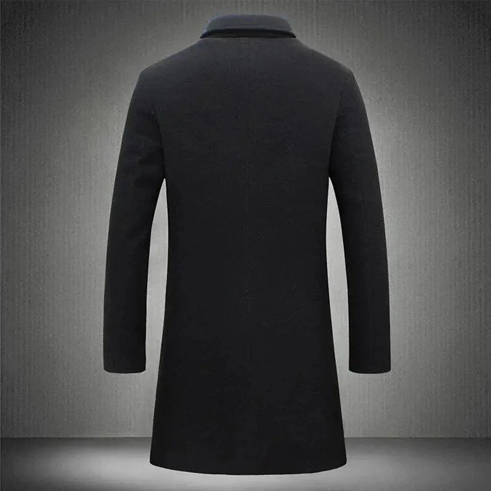Tommaso | Cappotti Uomo Invernali Lana Lunghi Slim Fit